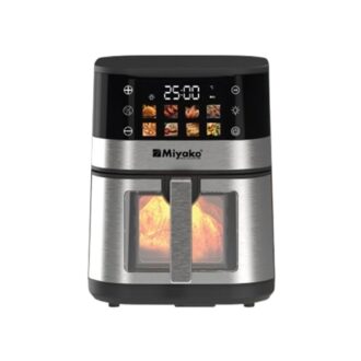 Miyako Digital Touch Control Panel 6L Air Fryer (AF-600 CG - SS)